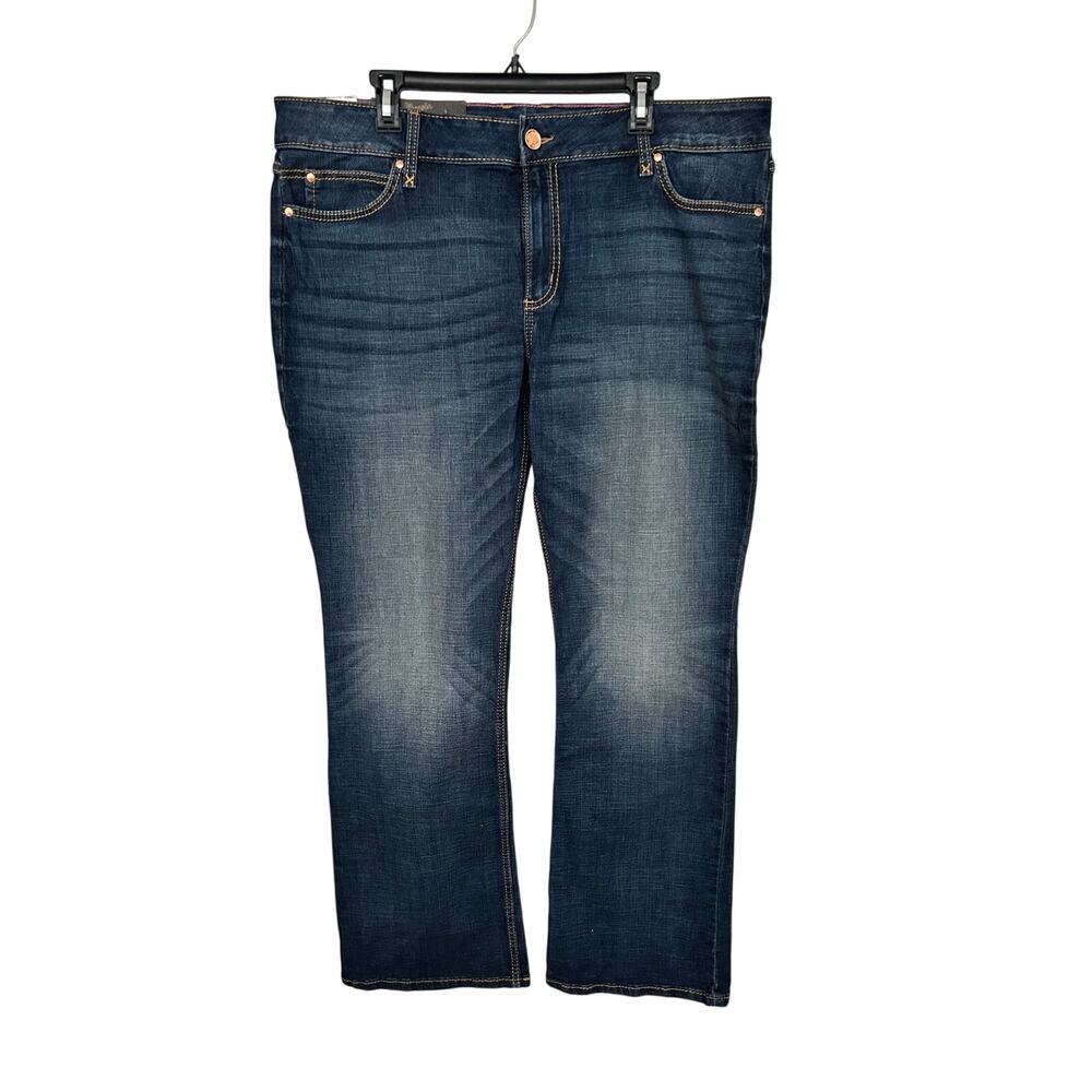 Wrangler Women's Retro Mae Midrise Stretch Bootcut Jeans Size 35.5/34 New w Tag